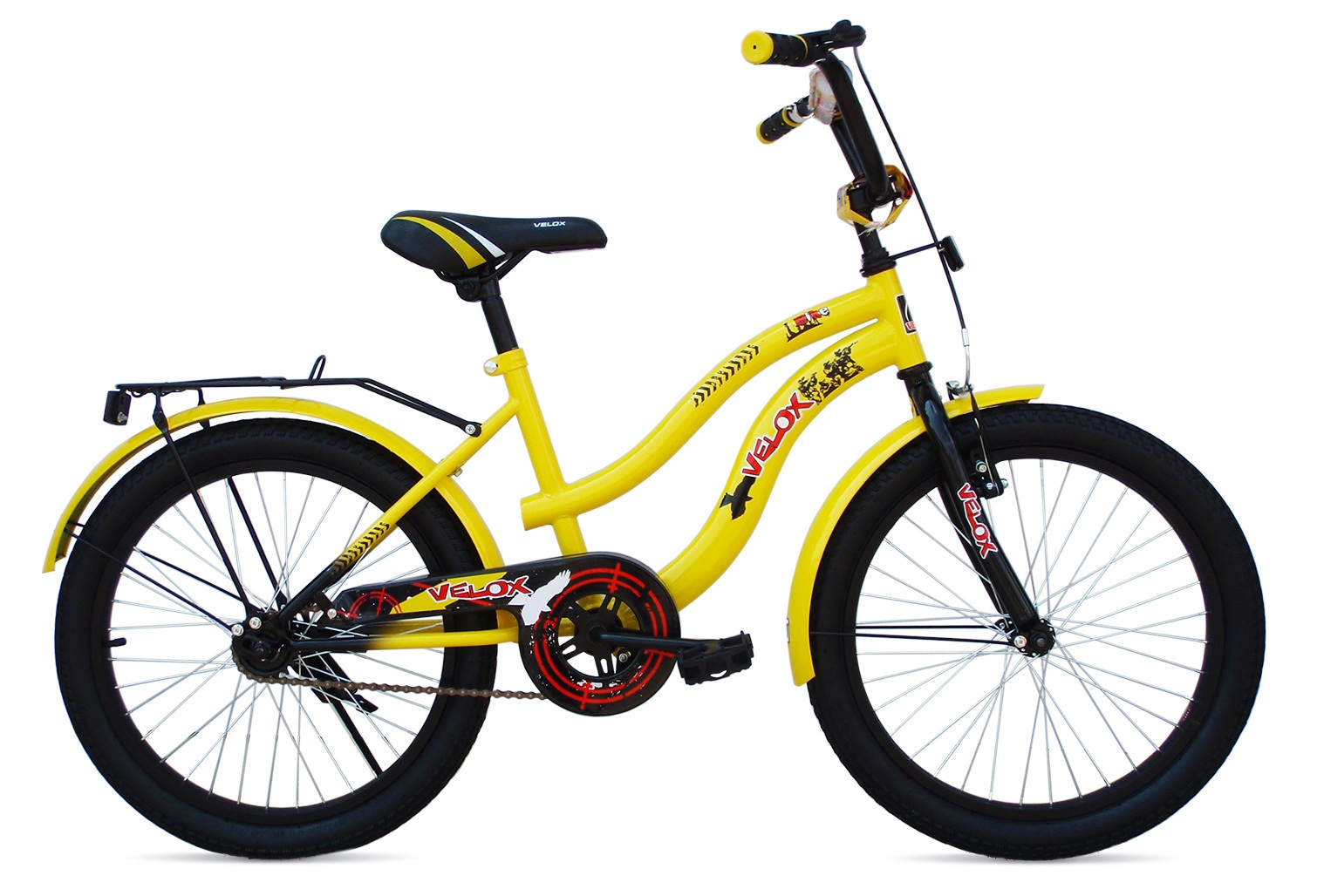 Двухколесный велосипед VELOX 2007 желтый
